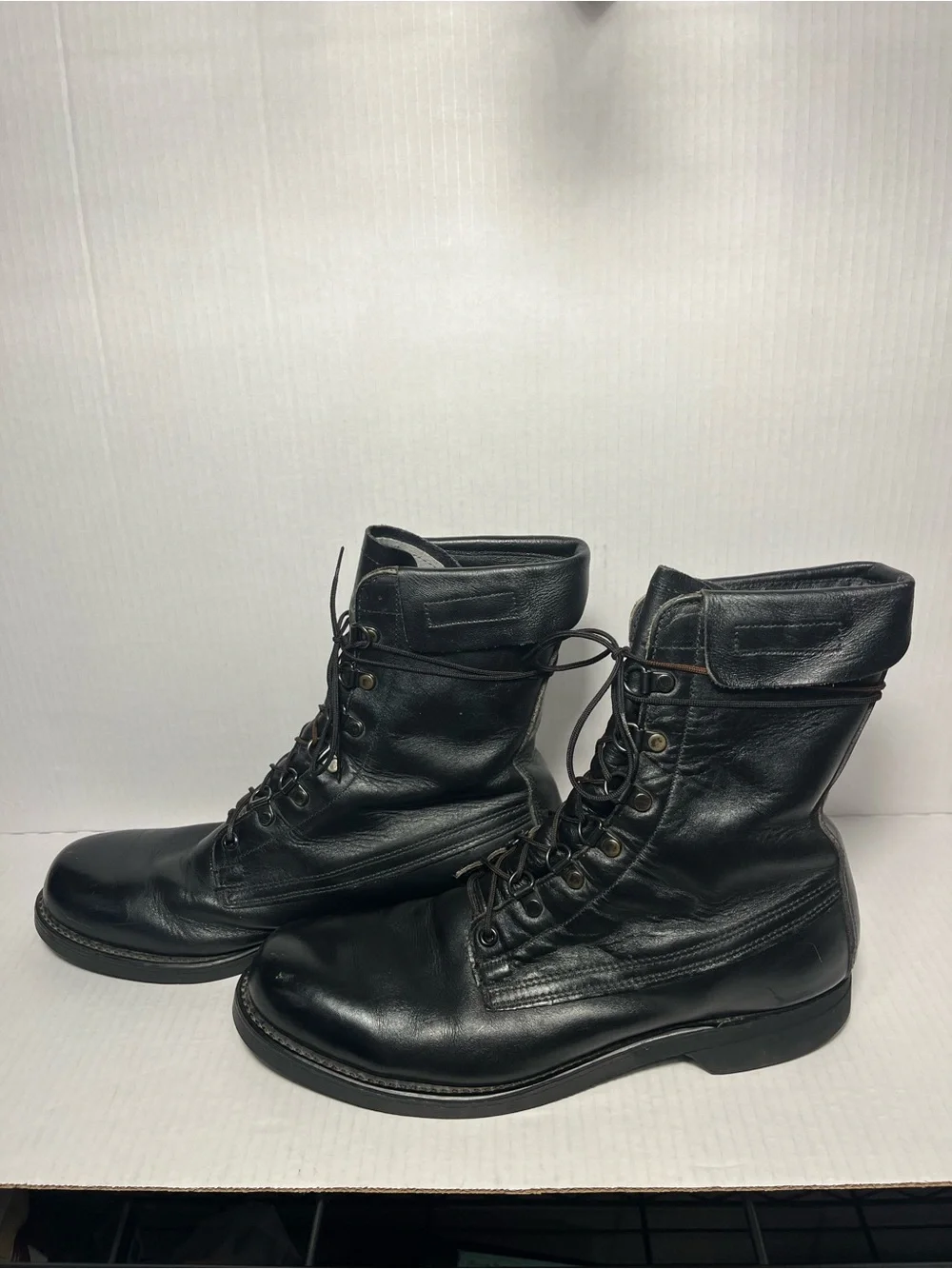 Vintage Addison Shoe Company Miitary Combat Boots, Biltrite Sz 10 D